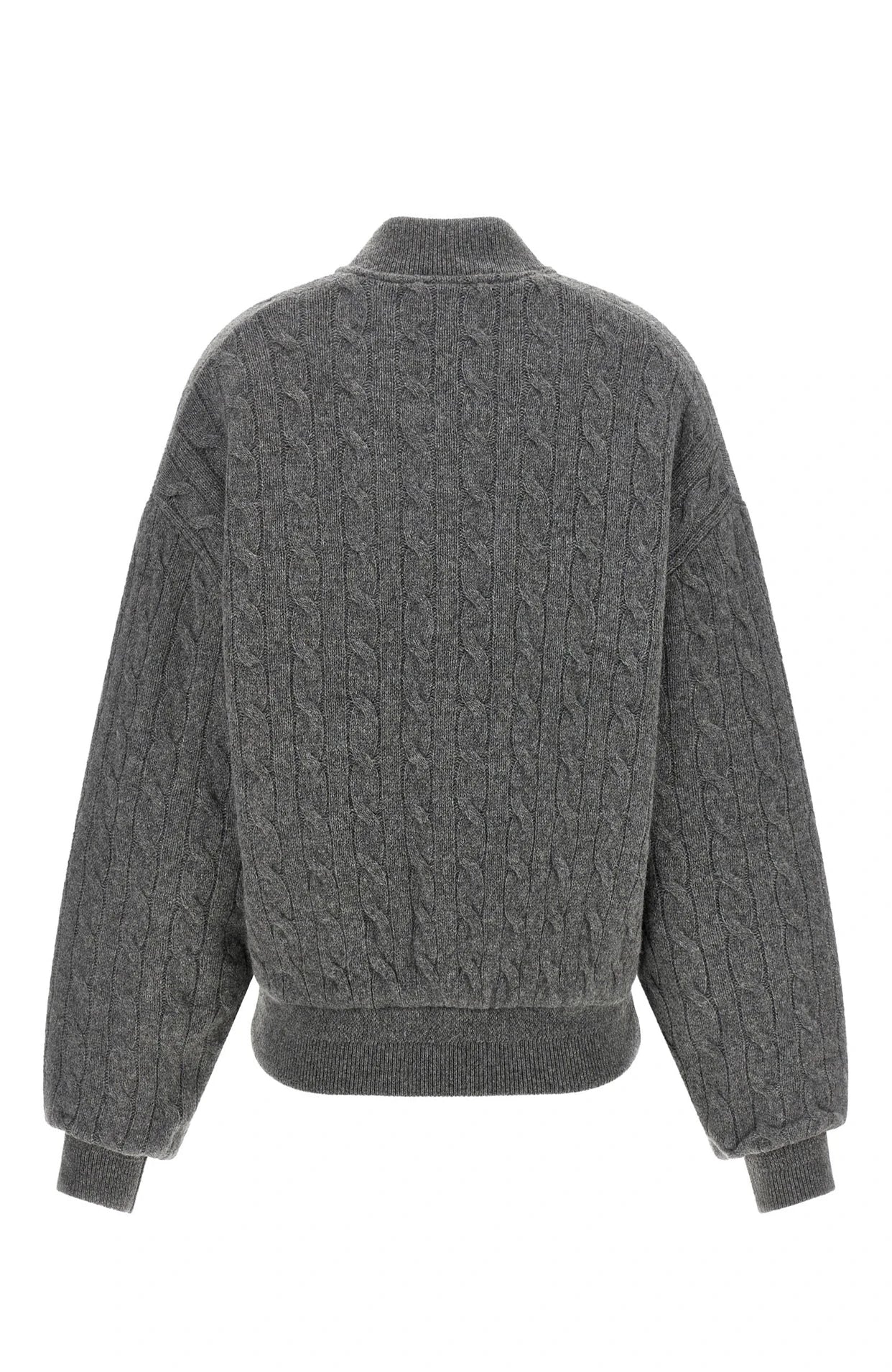 Polo Ralph Lauren Bomber Jacket in gray, Wool — view 2