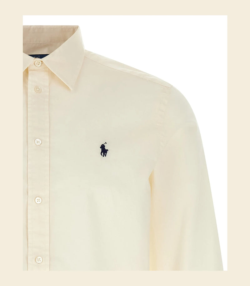 Polo Ralph Lauren Dress Shirt in beige, Cotton — view 3