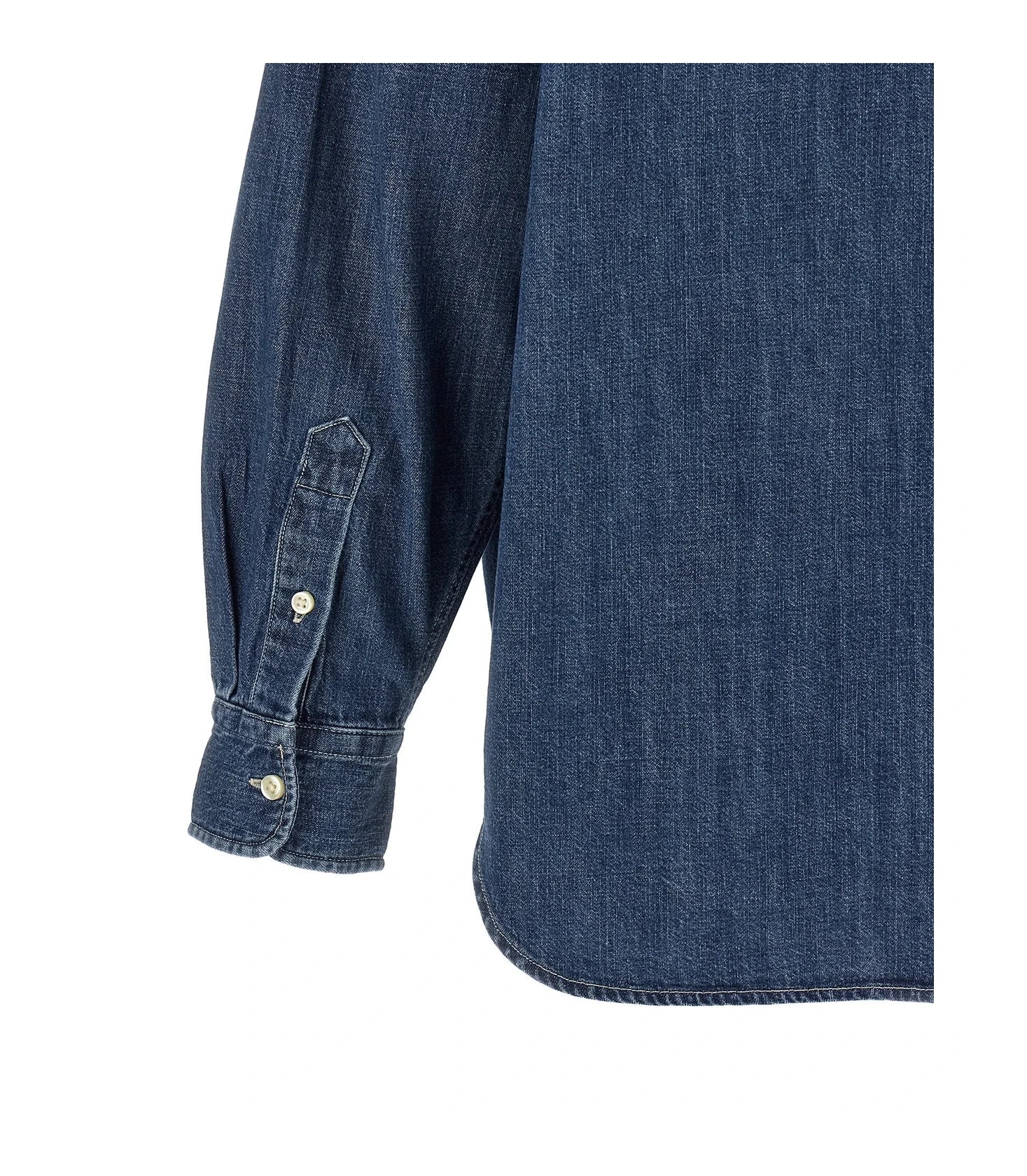 Polo Ralph Lauren Dress Shirt in blue, Cotton — view 4