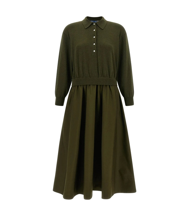 Polo Ralph Lauren Dresse in green, Wool
