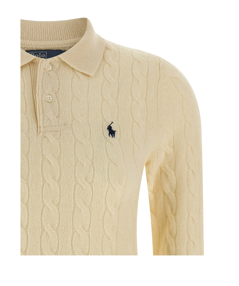 Polo Ralph Lauren Polo in white, Wool — view 3