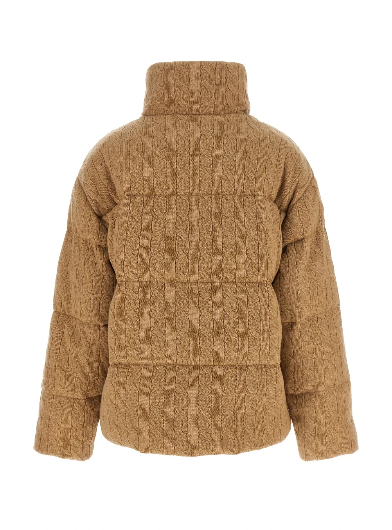 Polo Ralph Lauren Puffer Jacket in beige, Wool — view 2