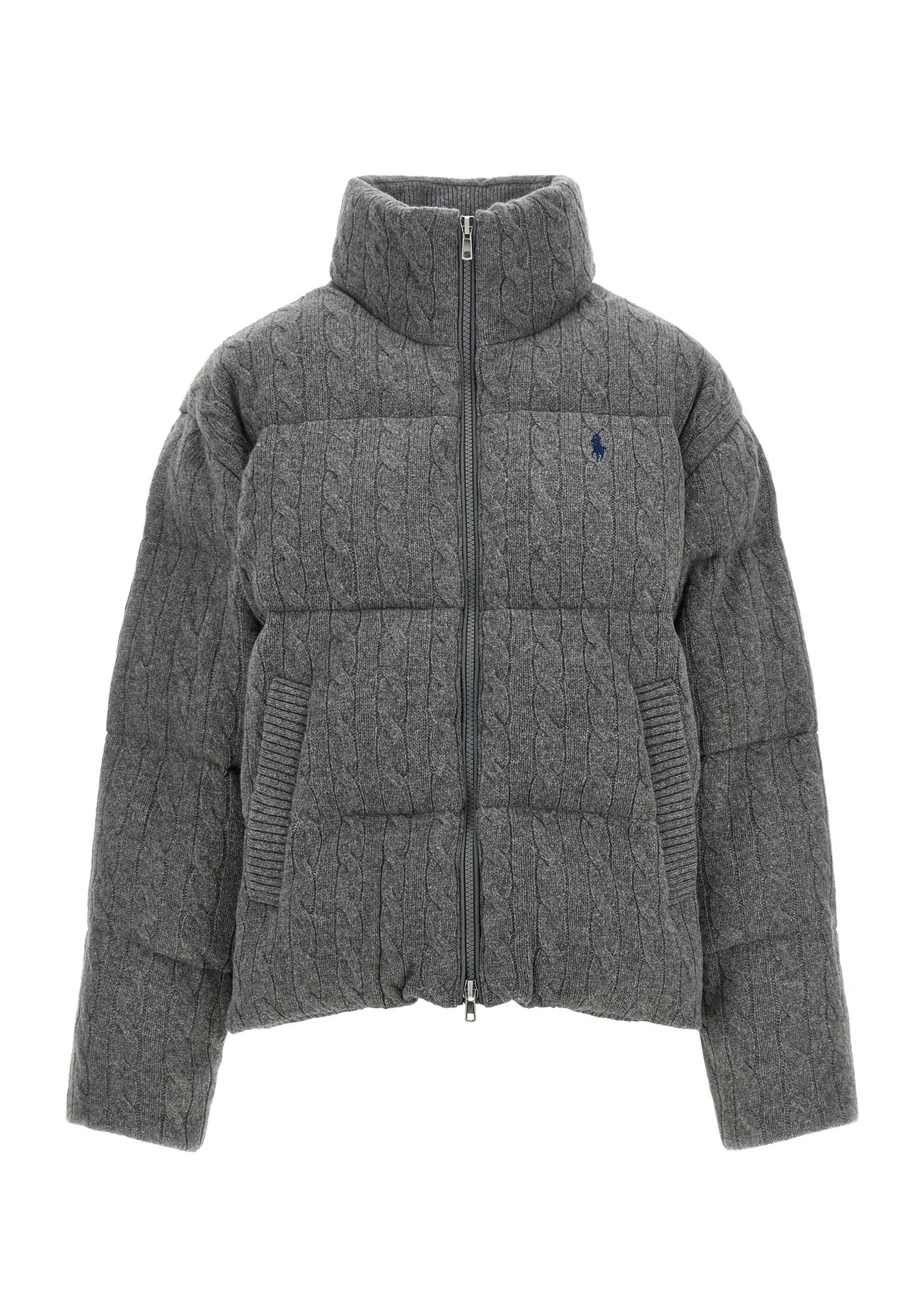 Polo Ralph Lauren Puffer Jacket in gray, Wool