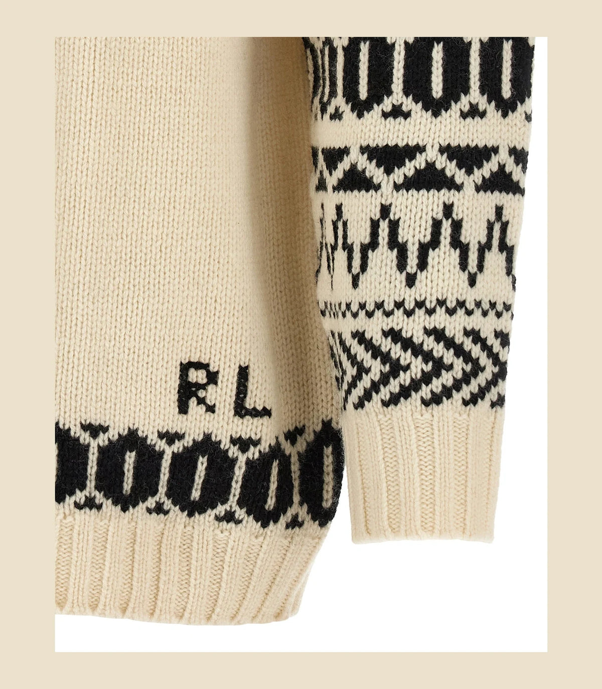 Polo Ralph Lauren Sweater in beige, Wool — view 4