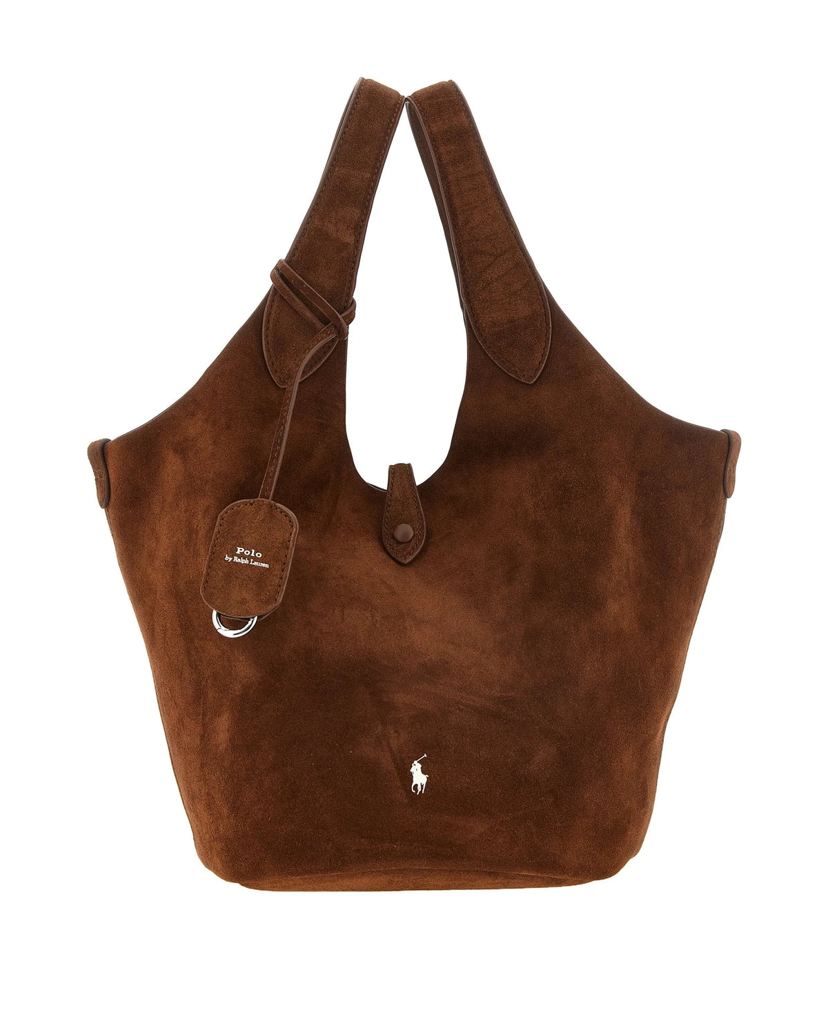Polo Ralph Lauren Tote Bag in brown, Cow Leather