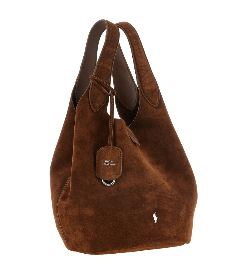 Polo Ralph Lauren Tote Bag in brown, Cow Leather — view 3