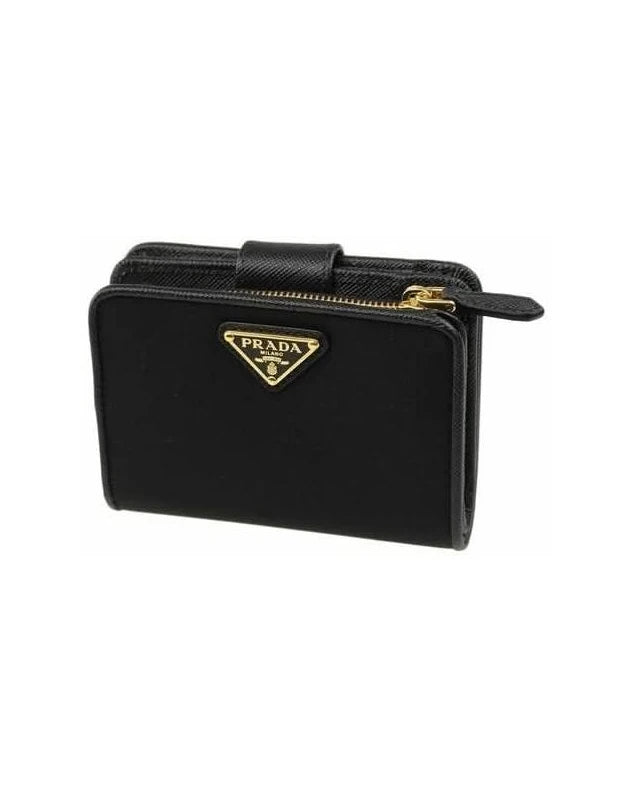 Prada Black Nylon Wallet 