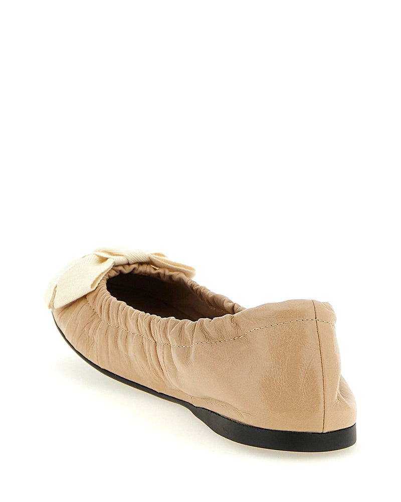 Prada Ballet Flats in beige — view 3