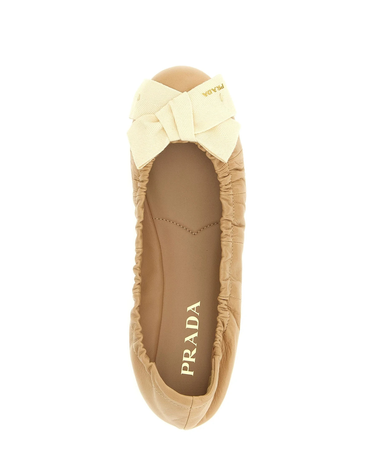 Prada Ballet Flats in beige — view 4