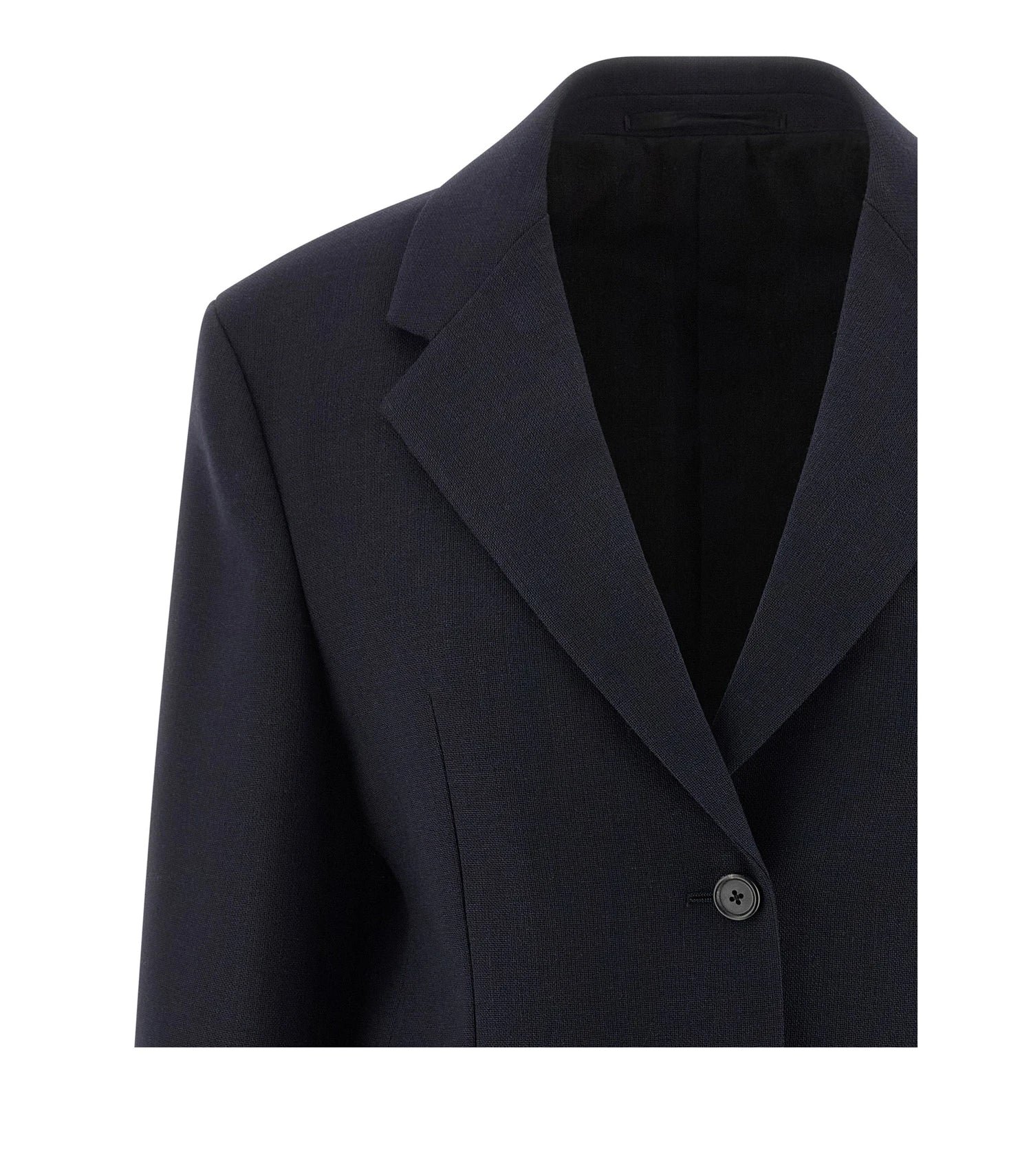Prada Blazer in navy, Virgin Wool — view 3