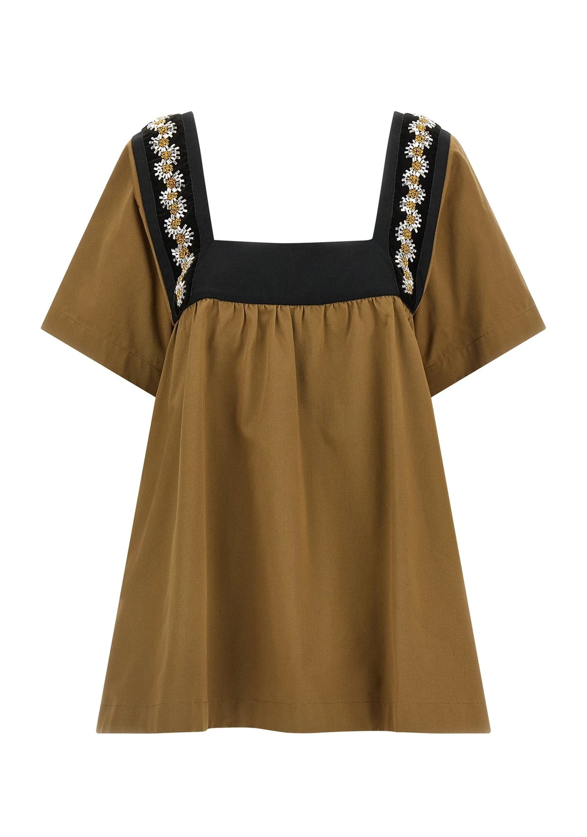 Prada Blouse in beige, Cotton