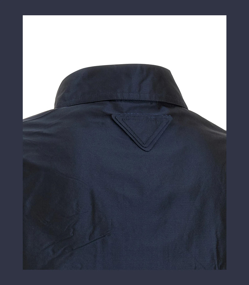 Prada Blouse in navy — view 4