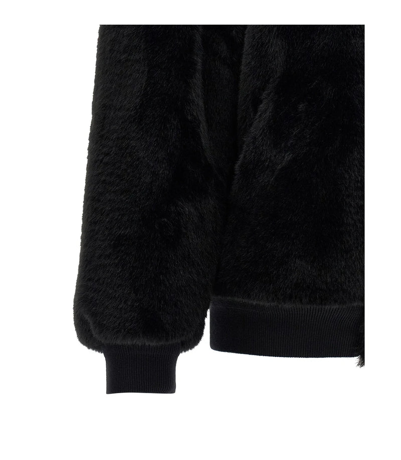 Prada Bomber Jacket in black, Recycled Polyamide — view 5
