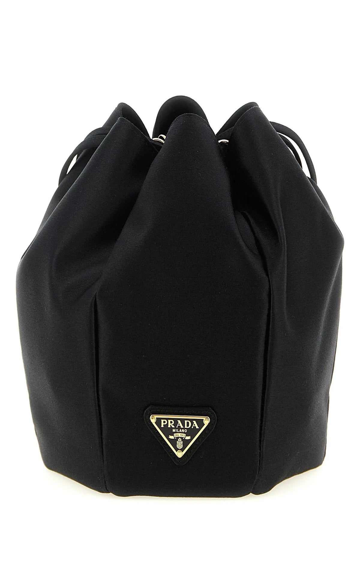 Prada Bucket Bag in black, Viscose