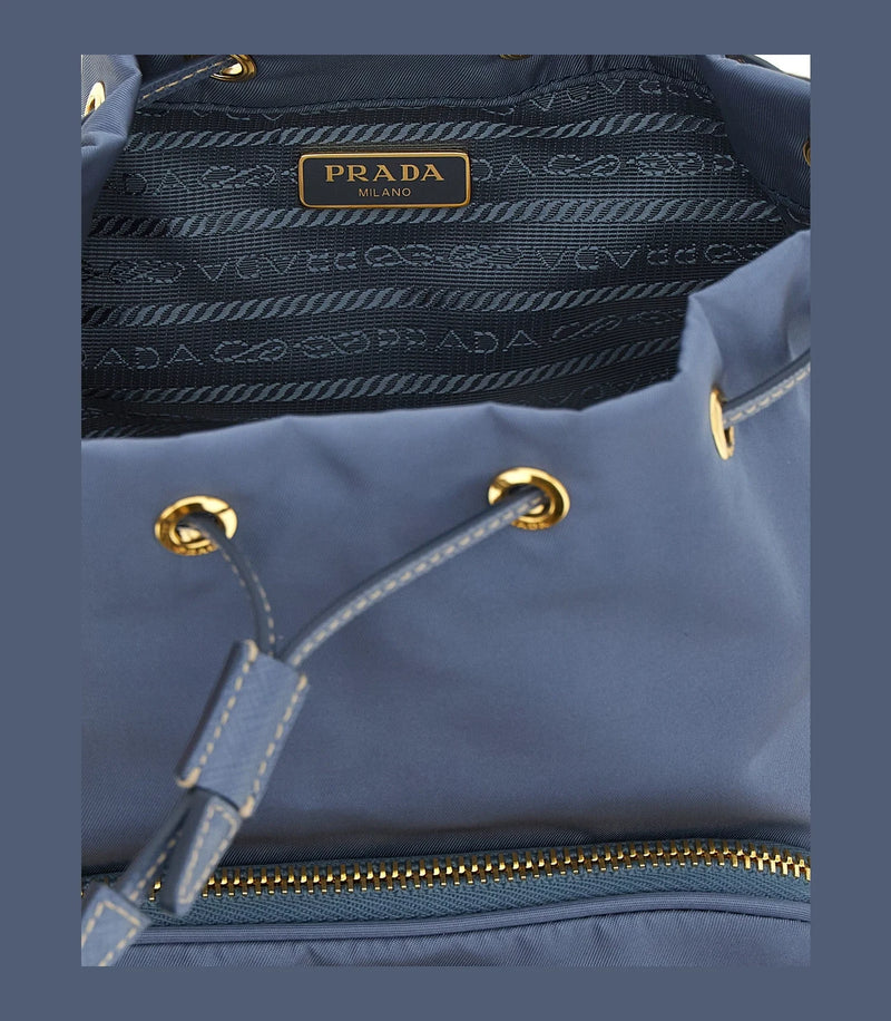 Prada Bucket Bag in blue — view 4