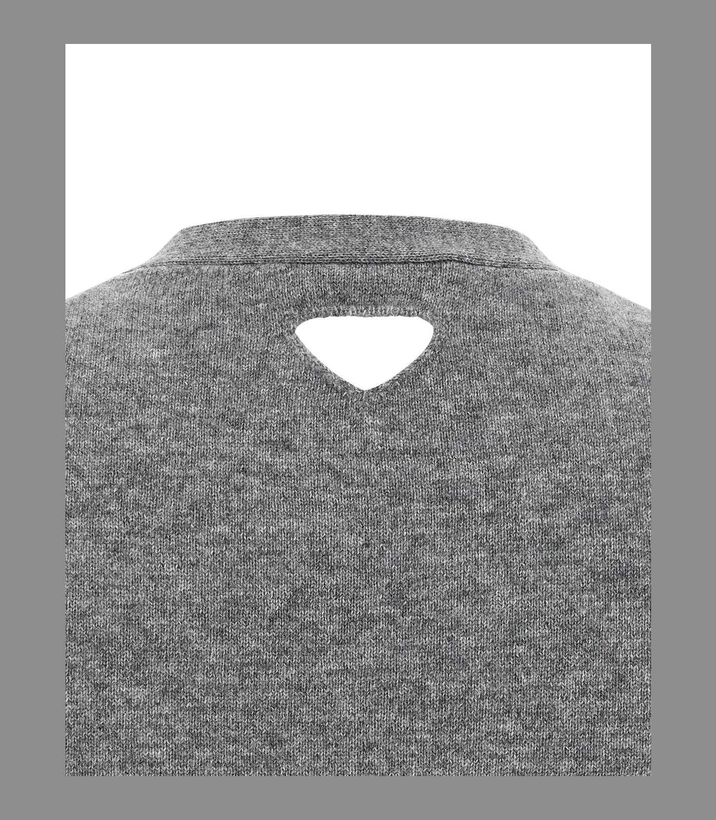 Prada Cardigan in gray, Cashmere — view 4