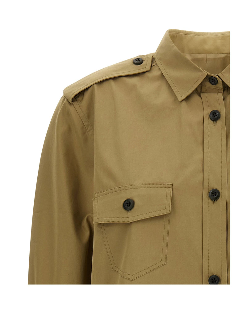 Prada Dress Shirt in brown — view 3