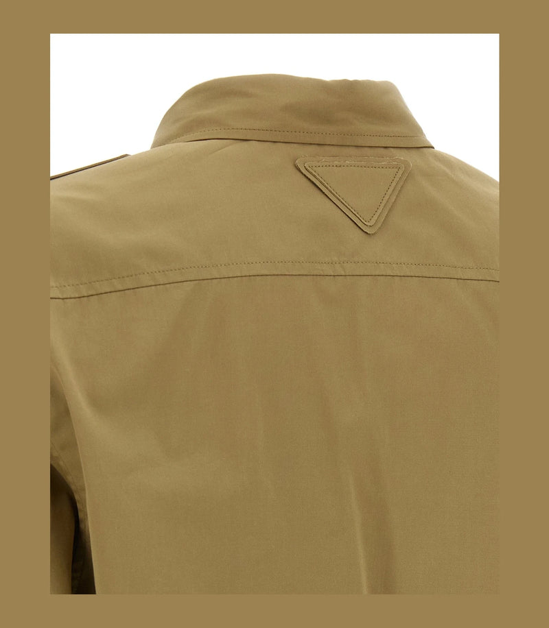 Prada Dress Shirt in brown — view 5