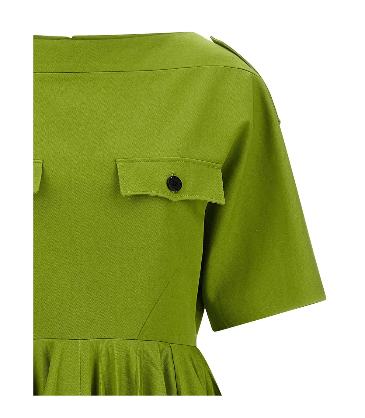 Prada Dresse in green, Cotton — view 3