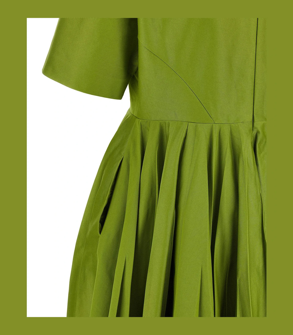 Prada Dresse in green, Cotton — view 4