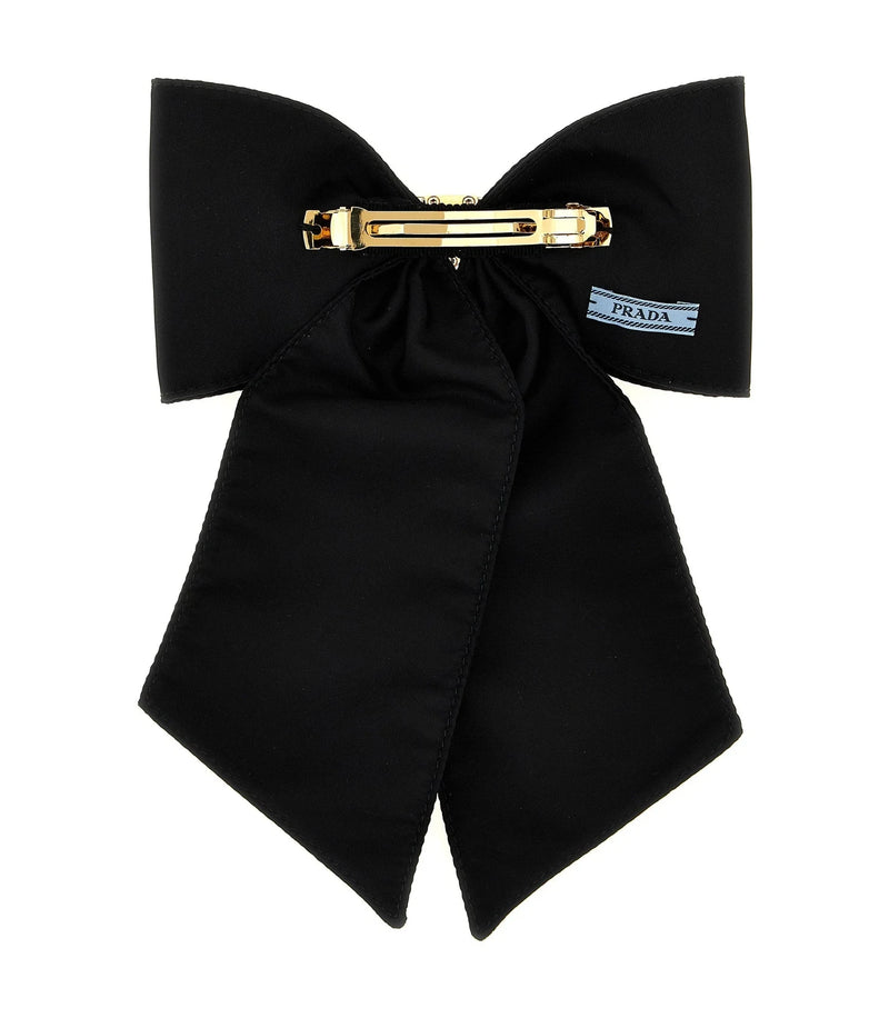 Prada Hair Bows & Bow Clip in black, Brass — view 2