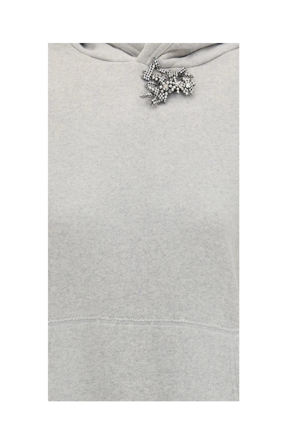 Prada Hoodie in gray, Cotton — view 3