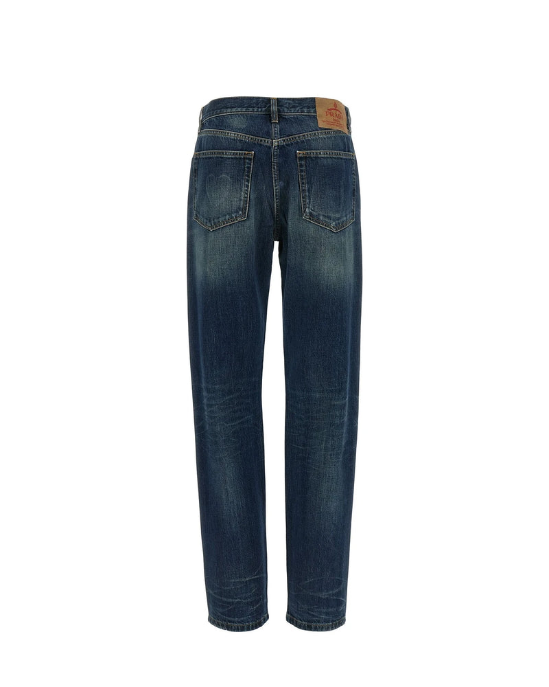 Prada Jean in blue, Cotton — view 2