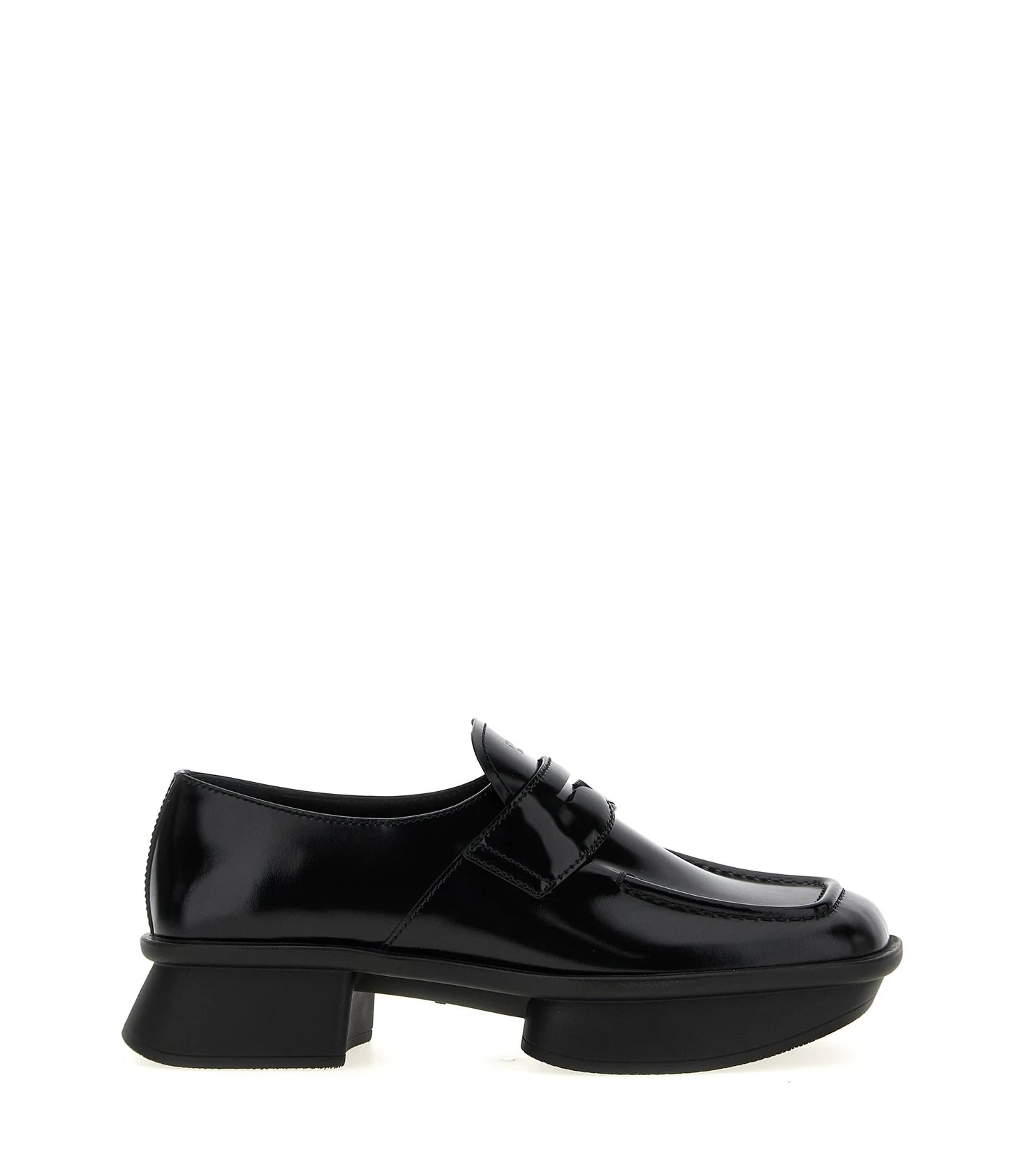 Prada Loafers in black, Calfskin Leather