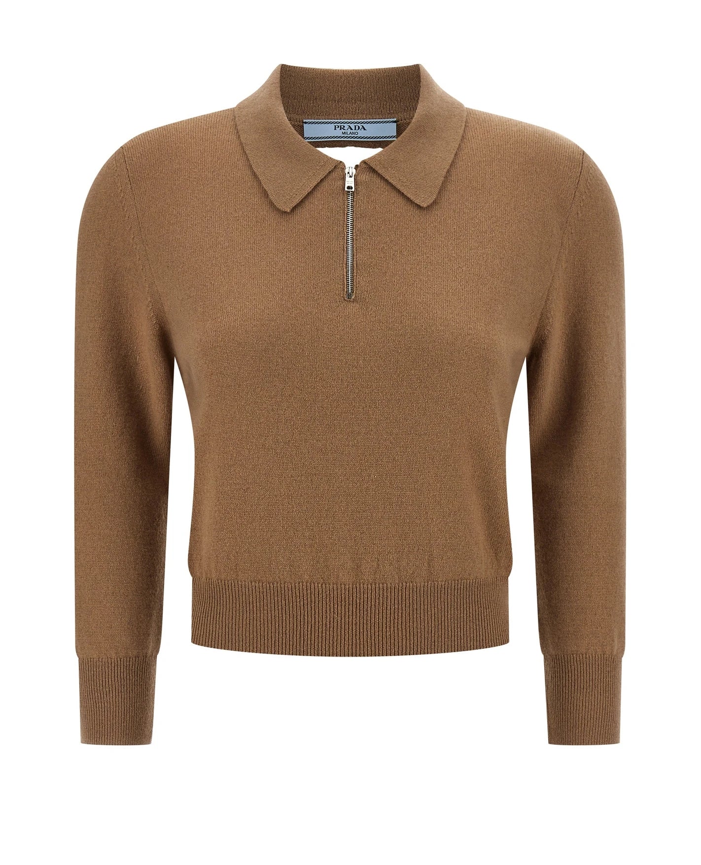 Prada Polo in beige, Cashmere