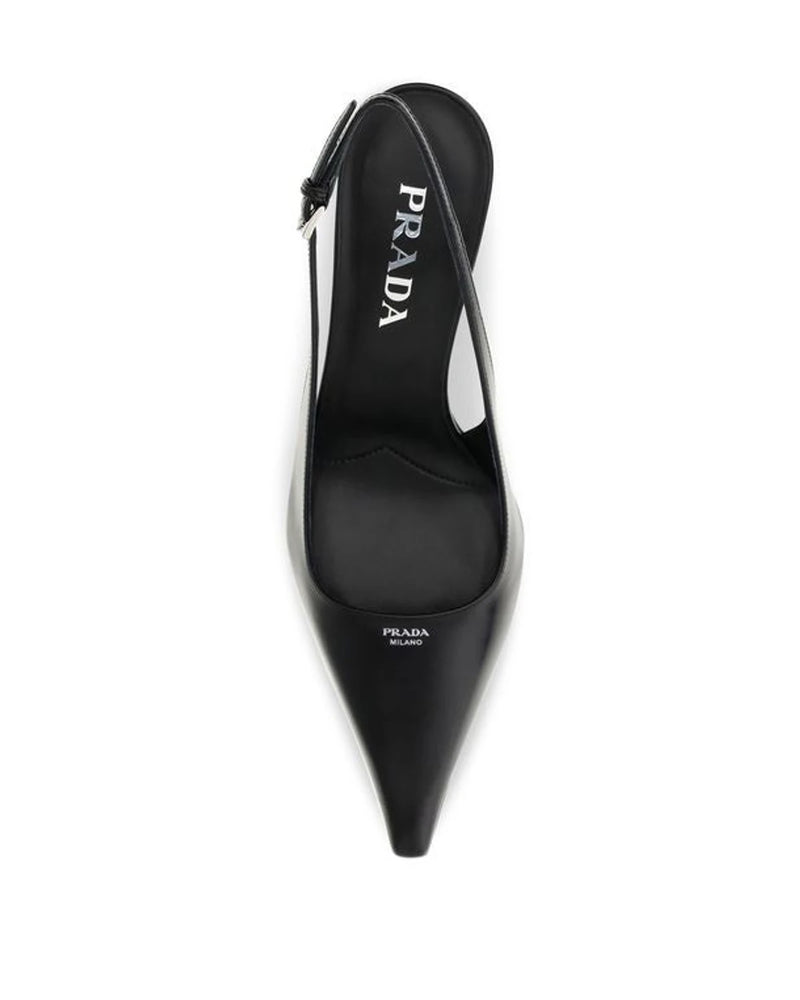 Prada Pumps in black, Calf Leather — view 4