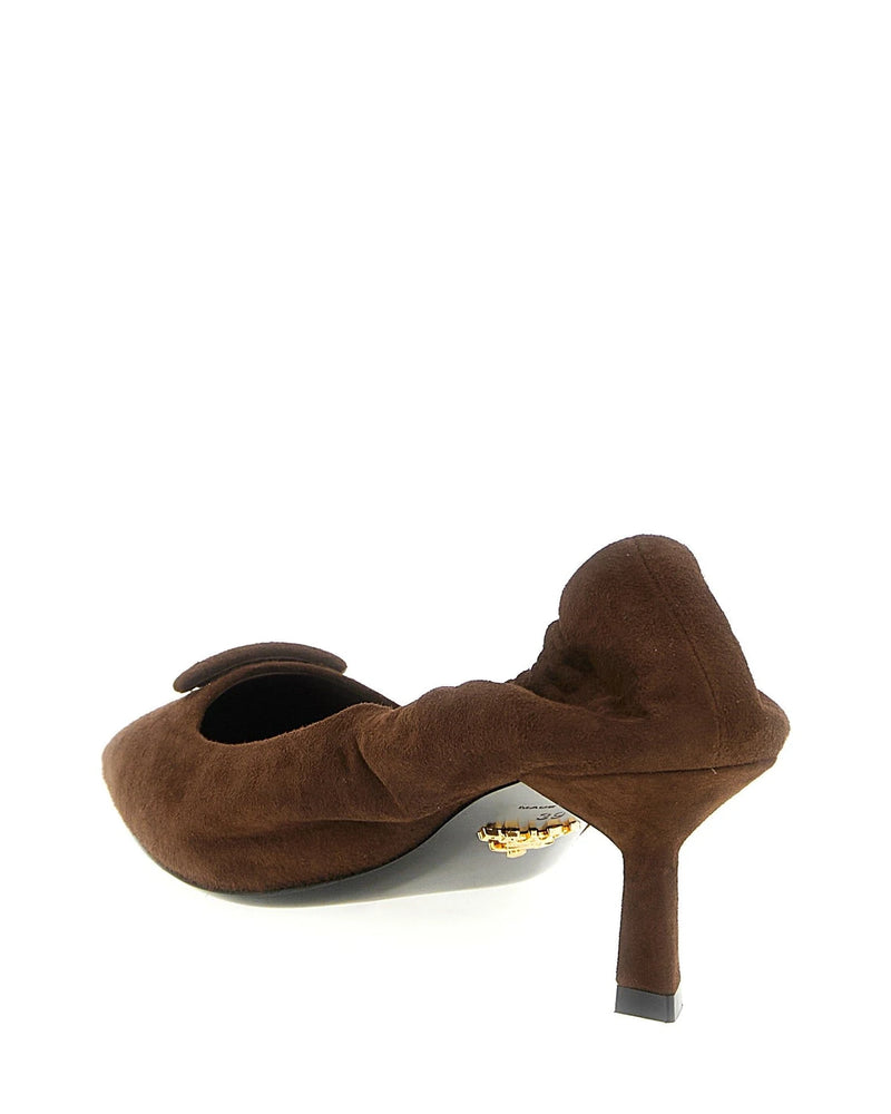 Prada Pumps in brown, Lamb Leather — view 3