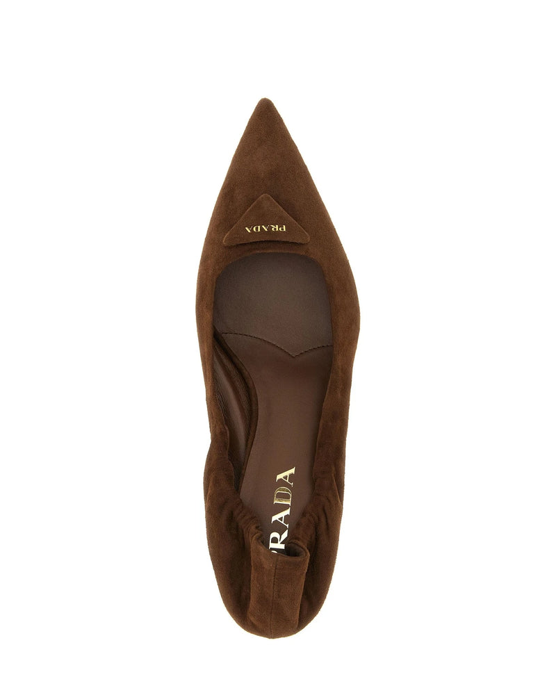 Prada Pumps in brown, Lamb Leather — view 4