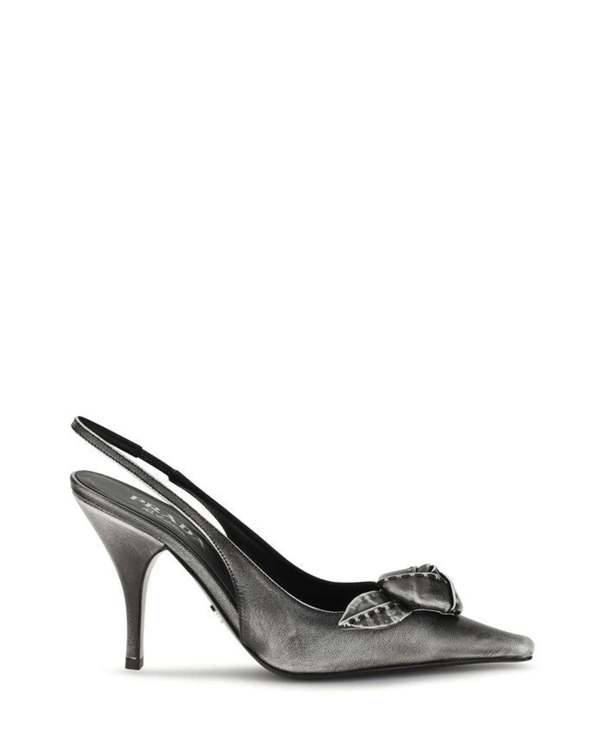 Prada Pumps in gray, Goatskin