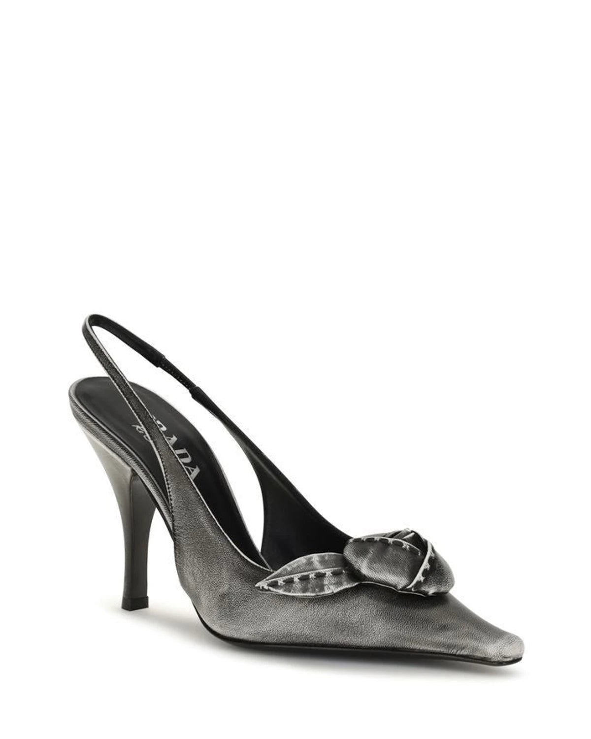 Prada Pumps in gray, Goatskin — view 2