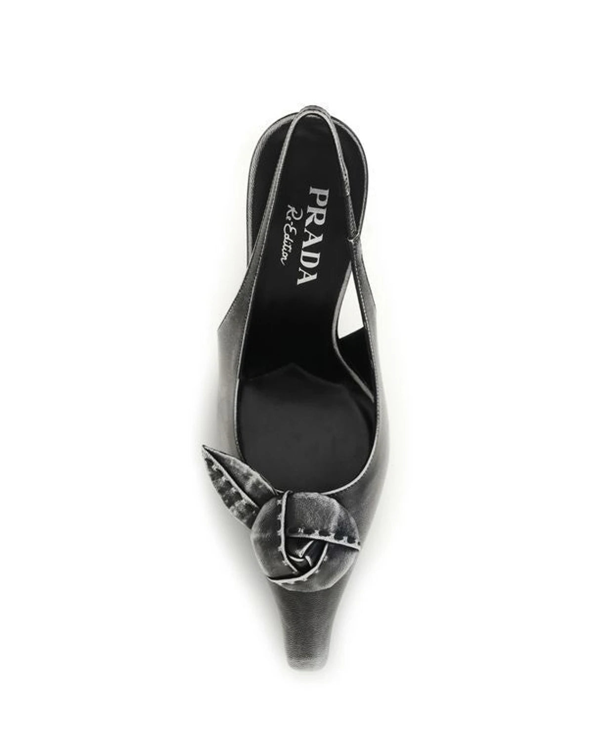 Prada Pumps in gray, Goatskin — view 4