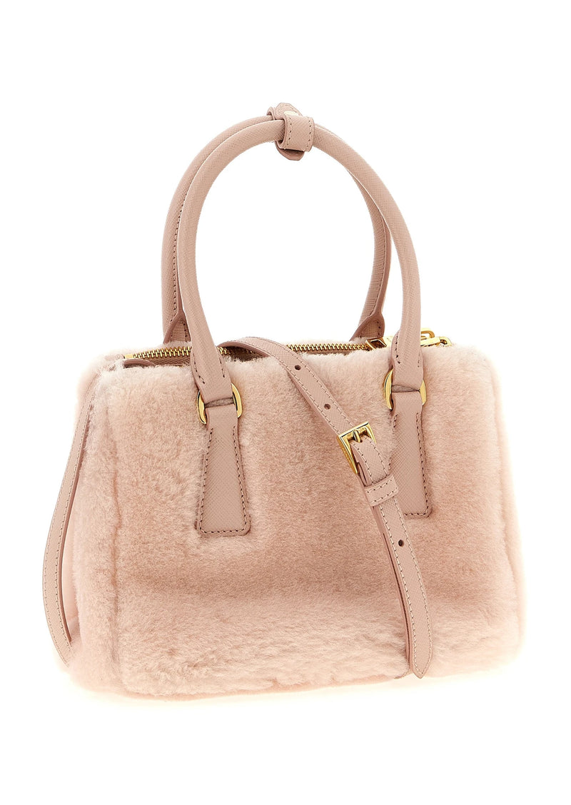 Prada Satchel Bag in pink, Lamb Leather — view 2