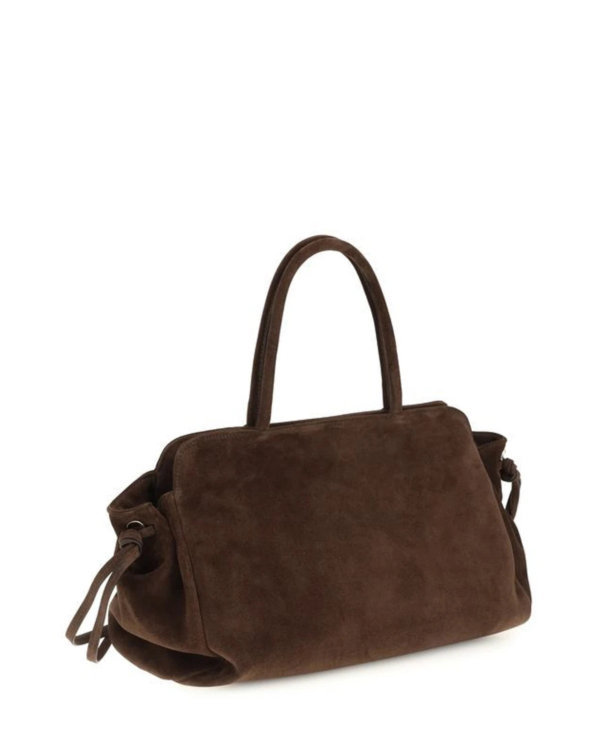 Prada Shoulder Bag in brown, Suede — view 3