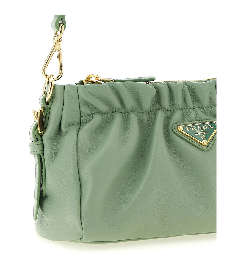 Prada Shoulder Bag in green — view 3