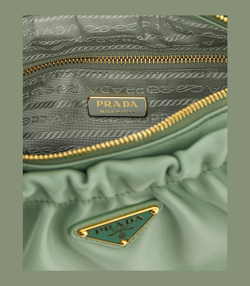 Prada Shoulder Bag in green — view 4