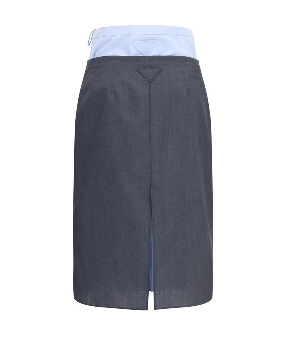 Prada Skirt in gray, Cotton — view 2