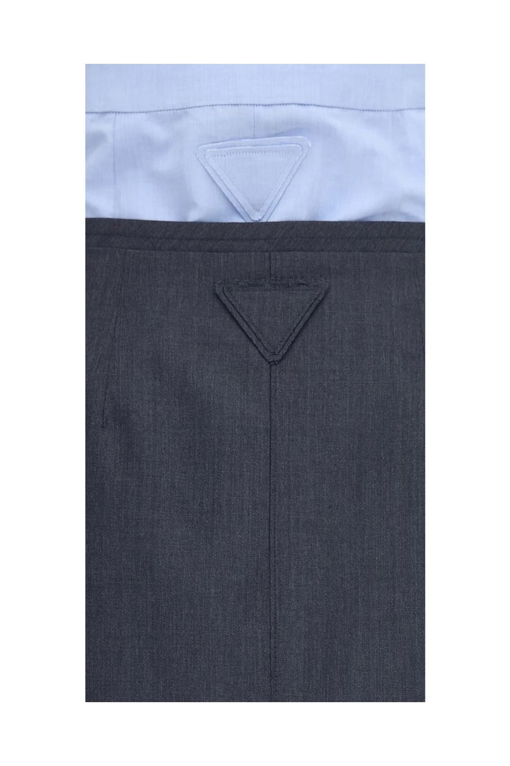 Prada Skirt in gray, Cotton — view 3