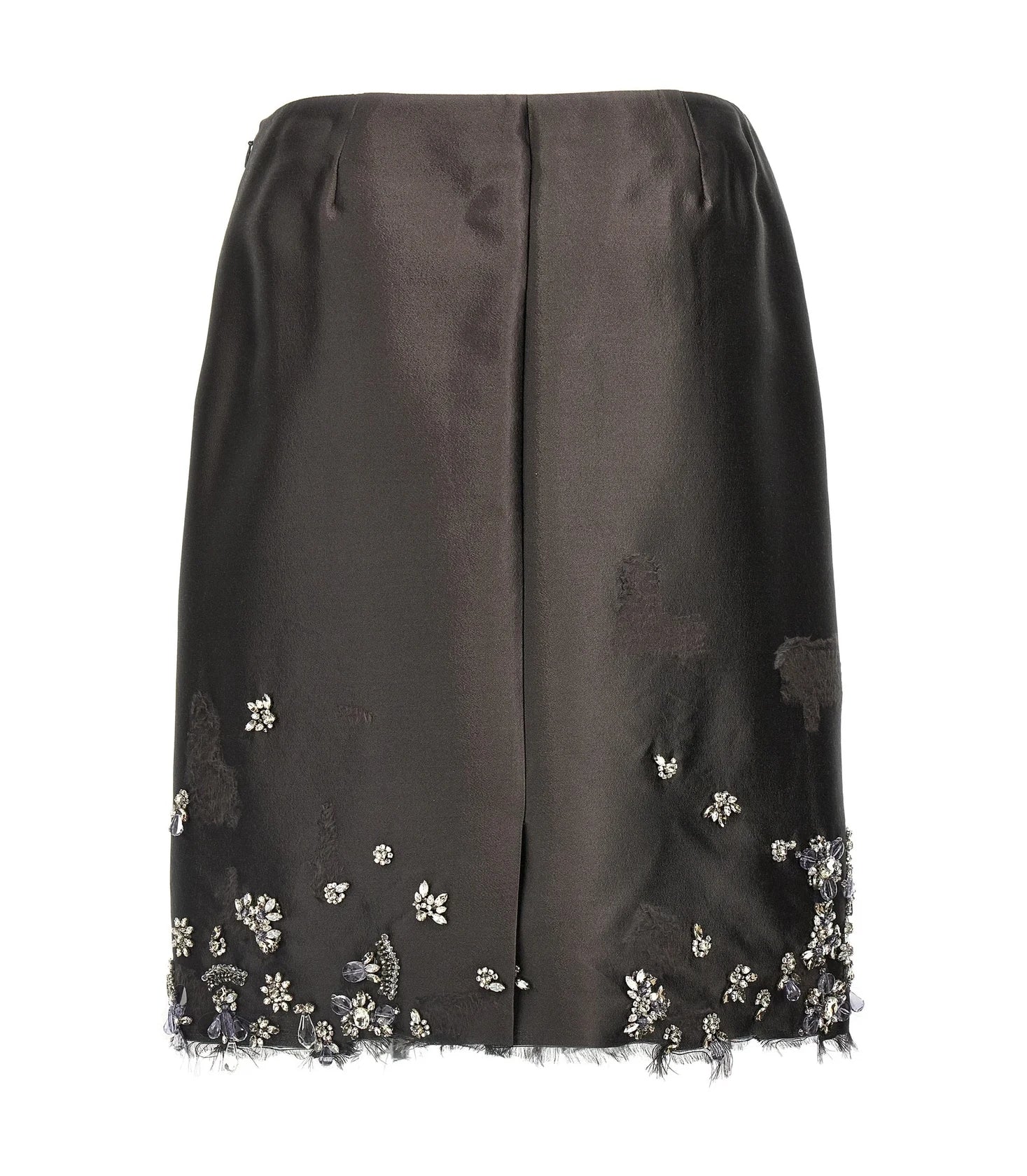 Prada Skirt in gray, Silk — view 2