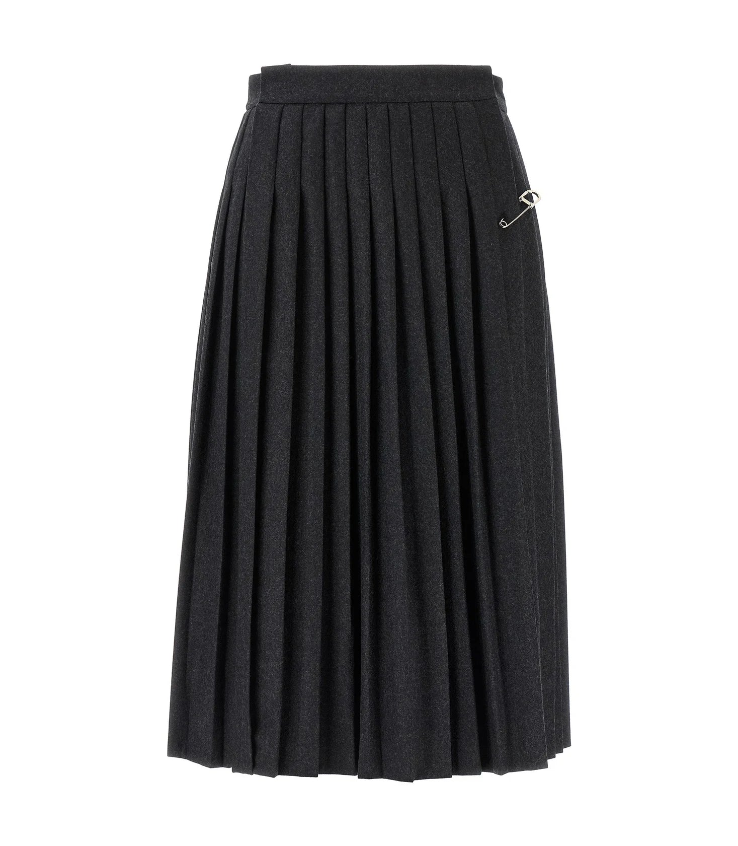 Prada Skirt in gray, Virgin Wool