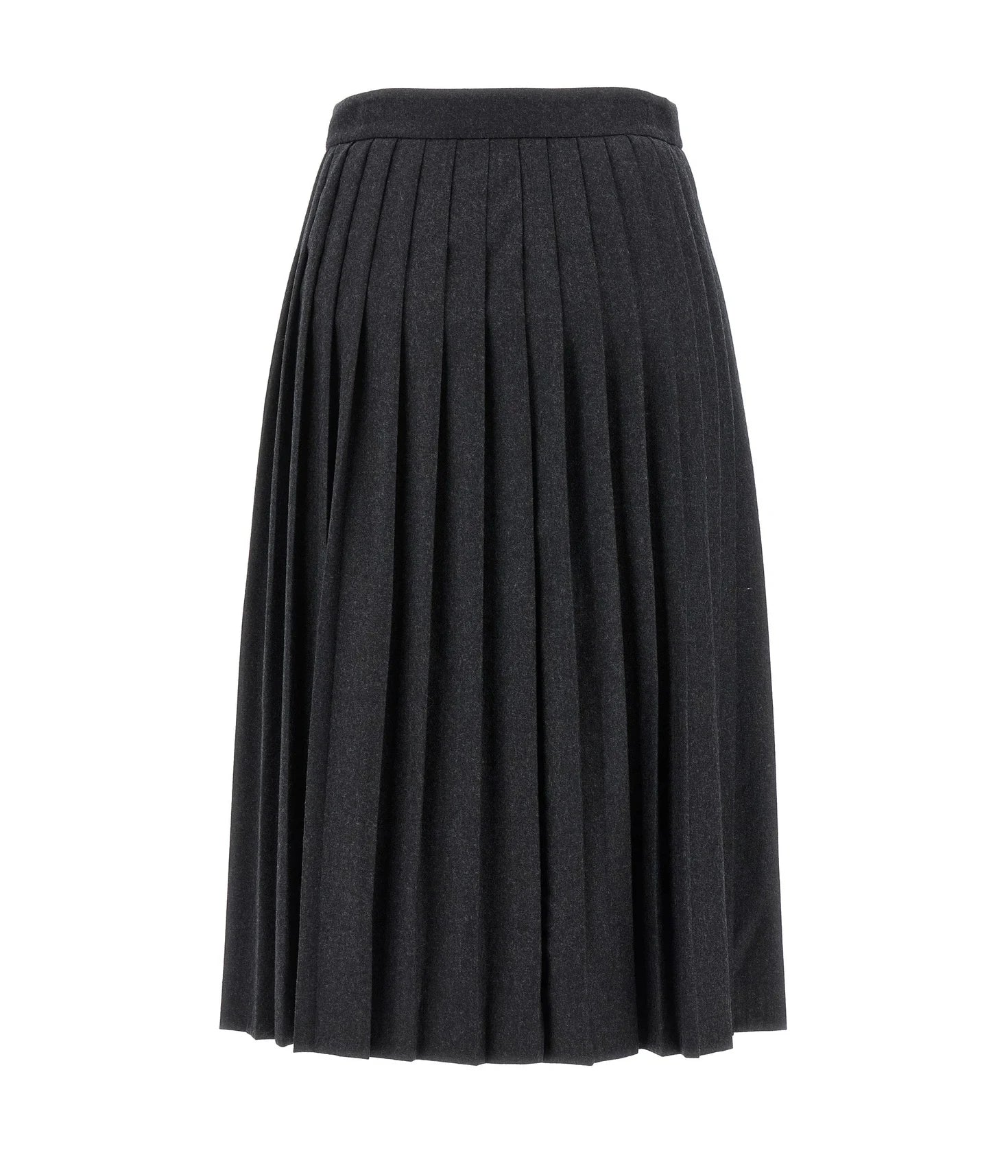 Prada Skirt in gray, Virgin Wool — view 2