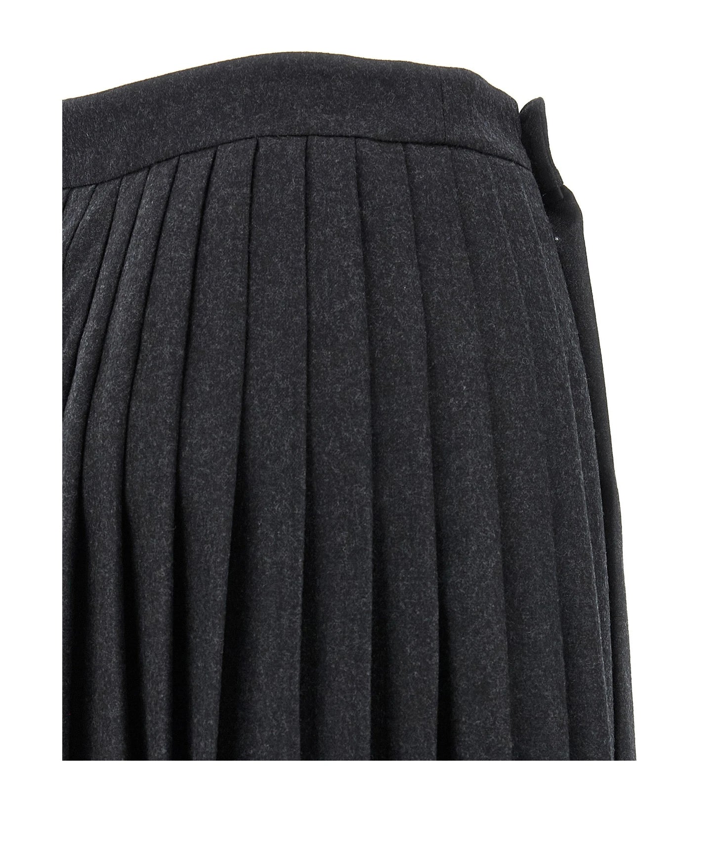 Prada Skirt in gray, Virgin Wool — view 4