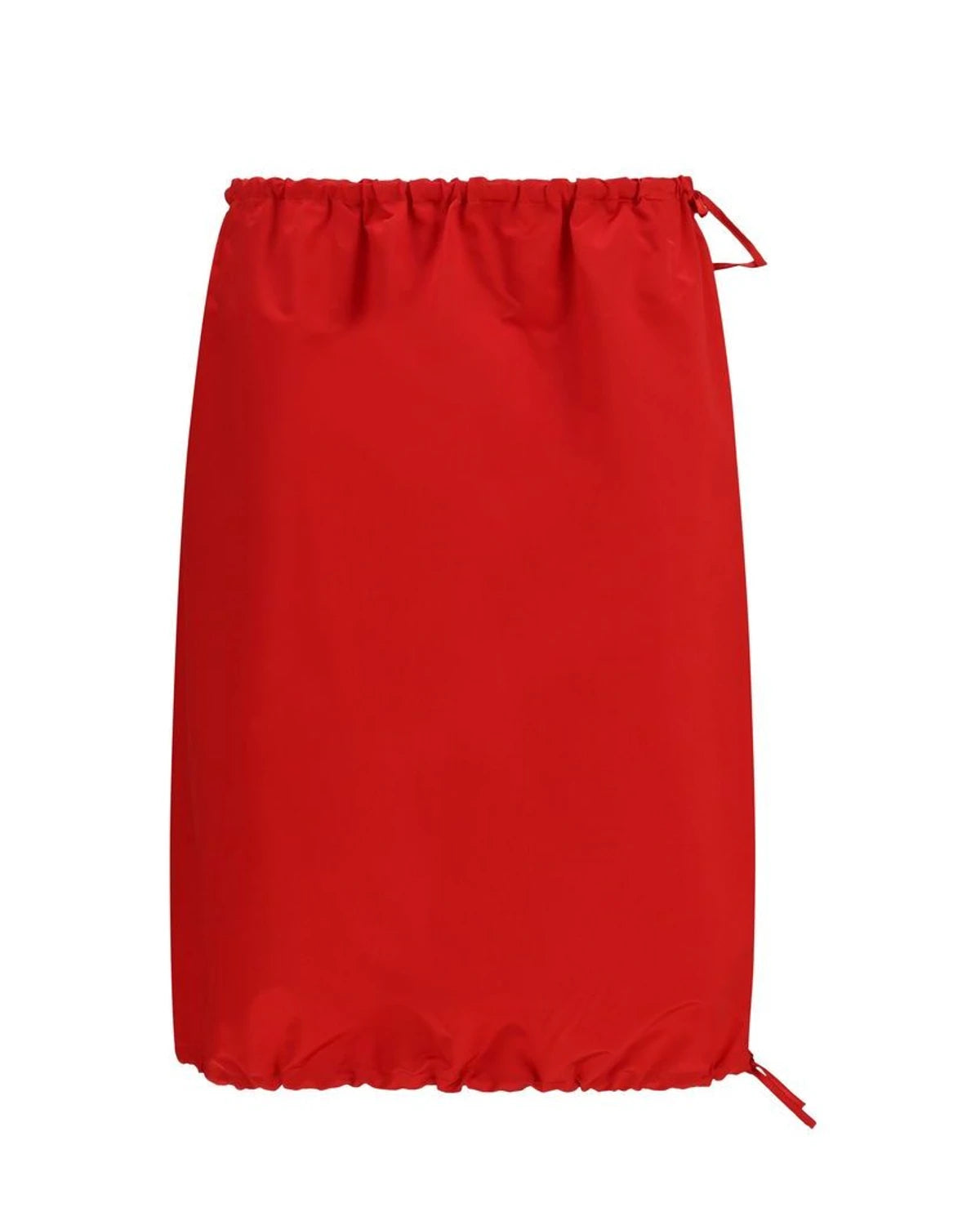 Prada Skirt in red, Silk