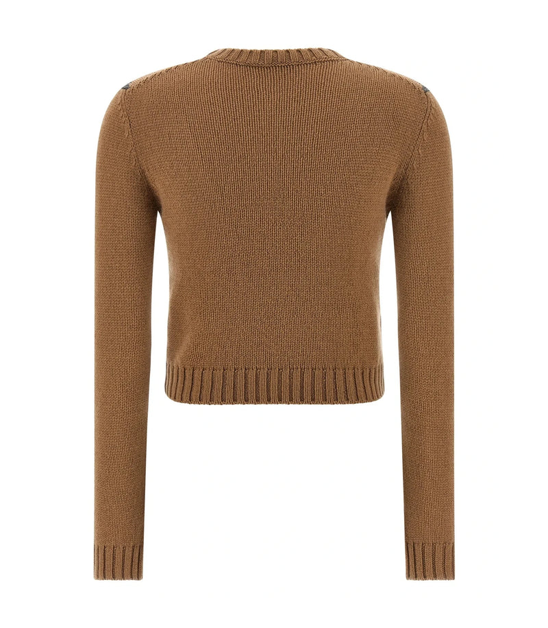 Prada Sweater in brown, Cashmere — view 2
