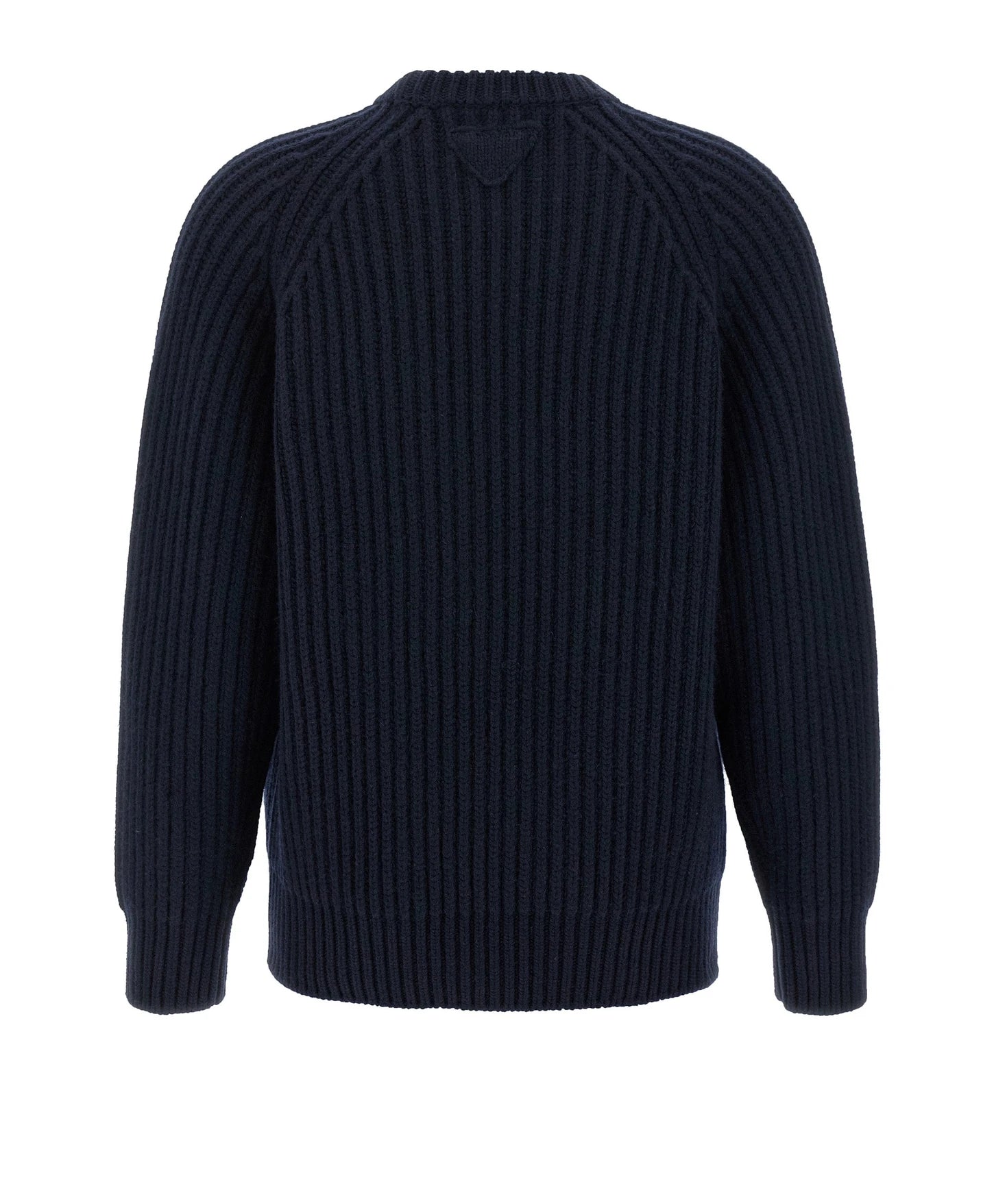 Prada Sweater in navy, Virgin Wool — view 2