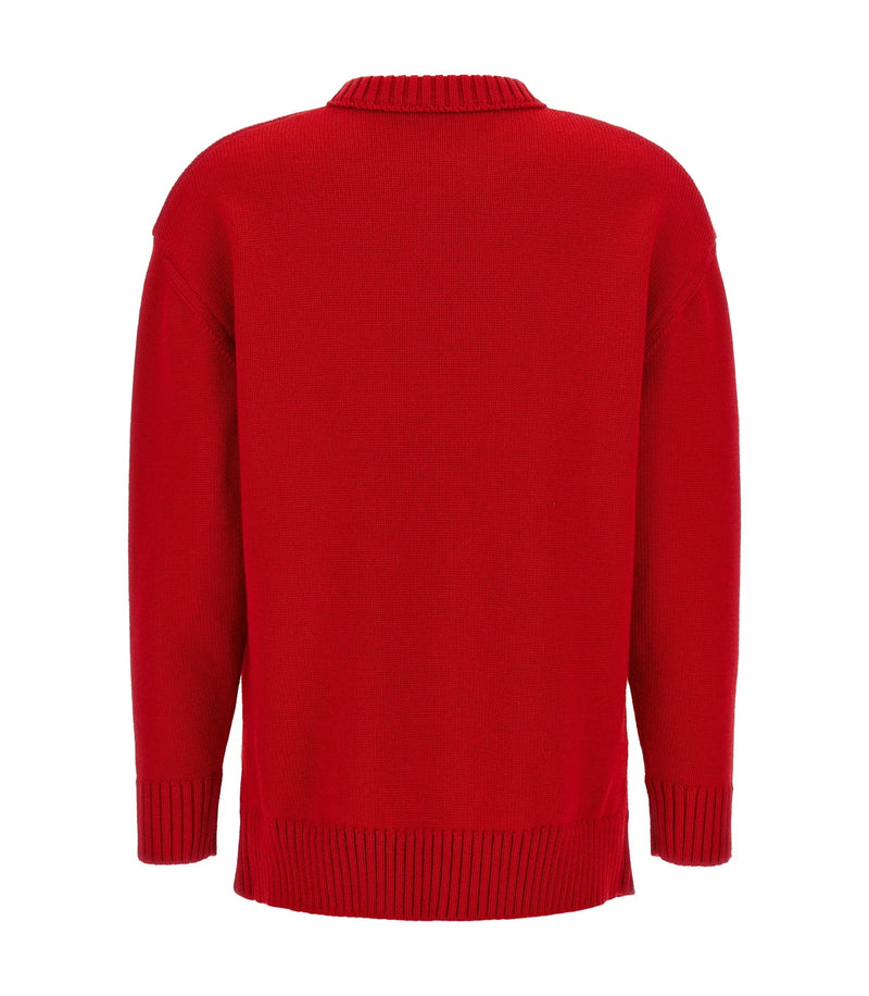 Prada Sweater in red, Virgin Wool — view 2