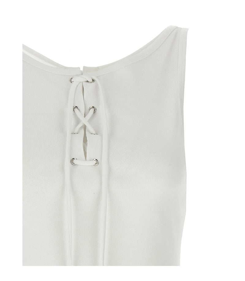 Prada Tank Top in white, Cotton — view 3